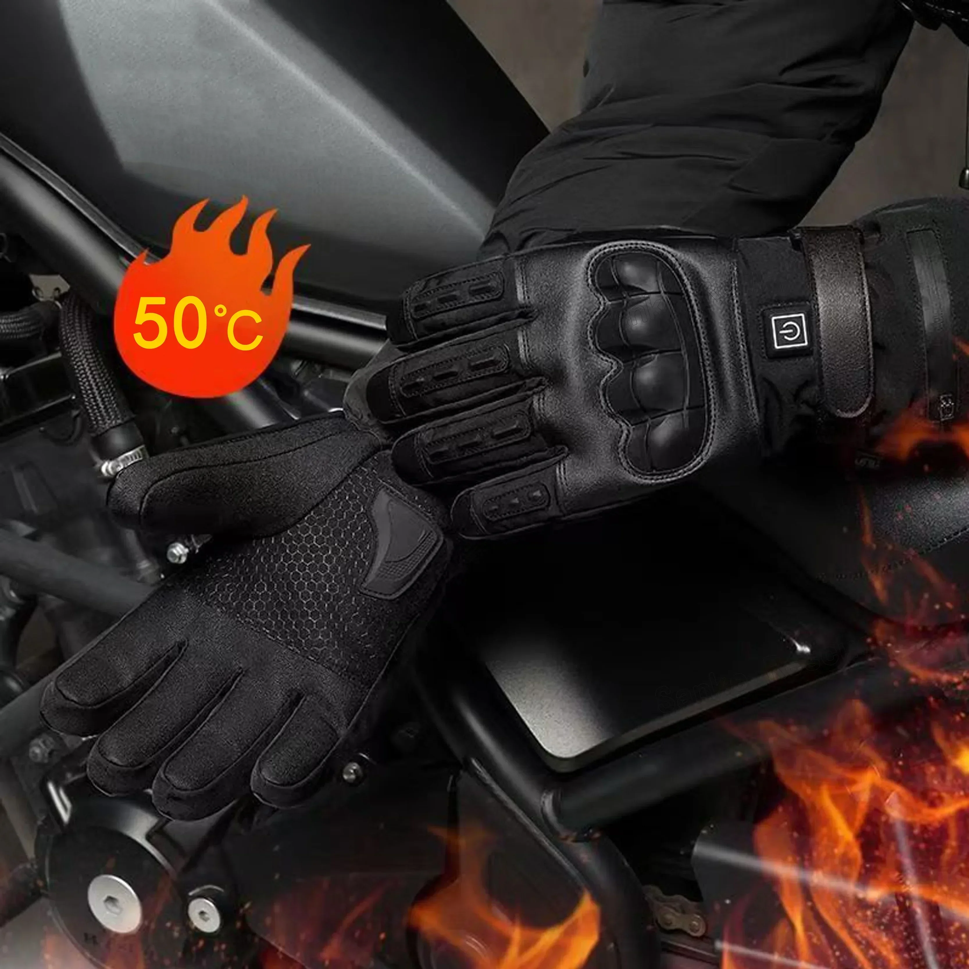 ถุงมืออุ่นมืออุ่นไฟฟ้าความร้อน - Heat Resistant Glove บทวิจารณ์และราคา