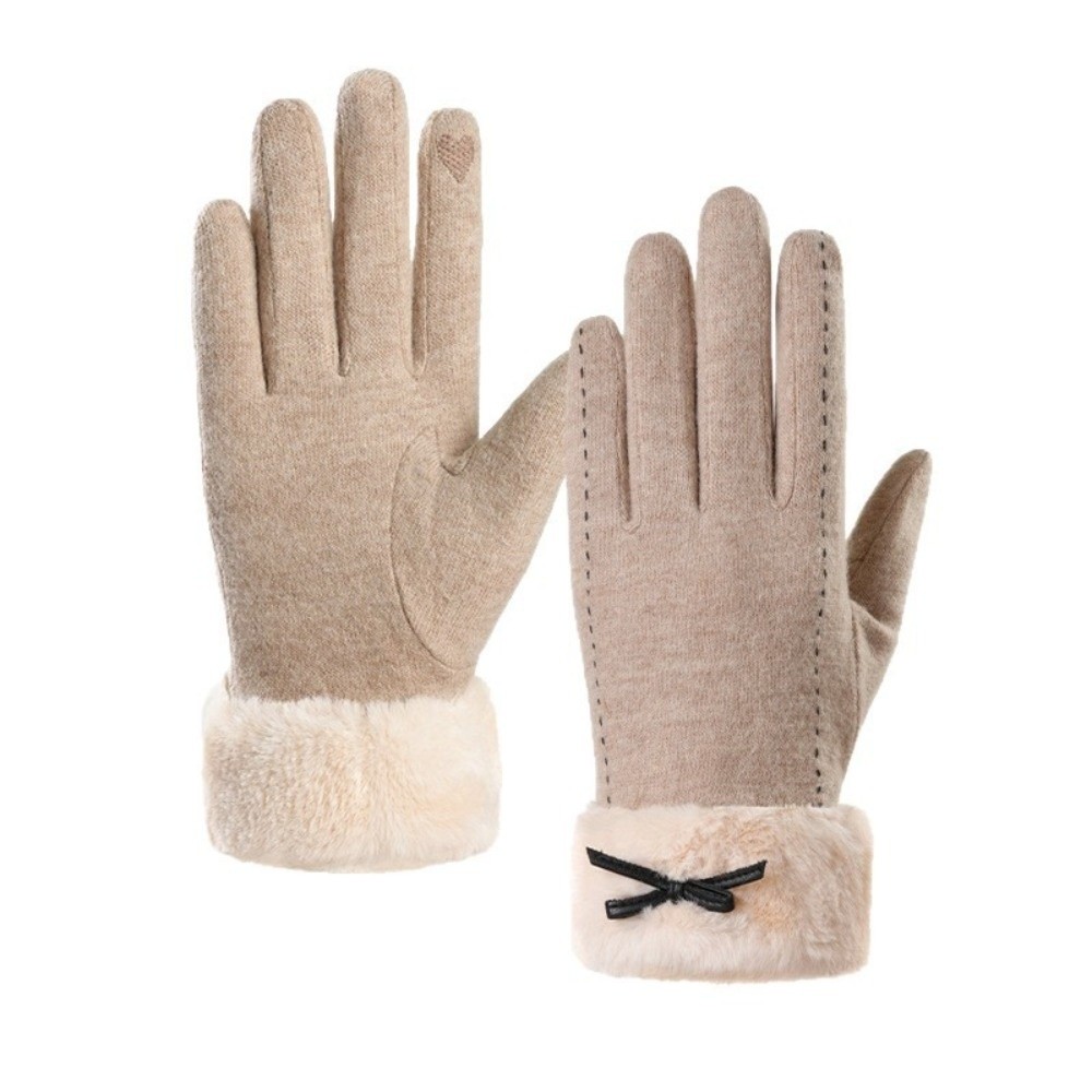 ถุงมือบุขนแกะเทียม ดีไซน์หนา ส - Wool Glove Lined บทวิจารณ์และราคา